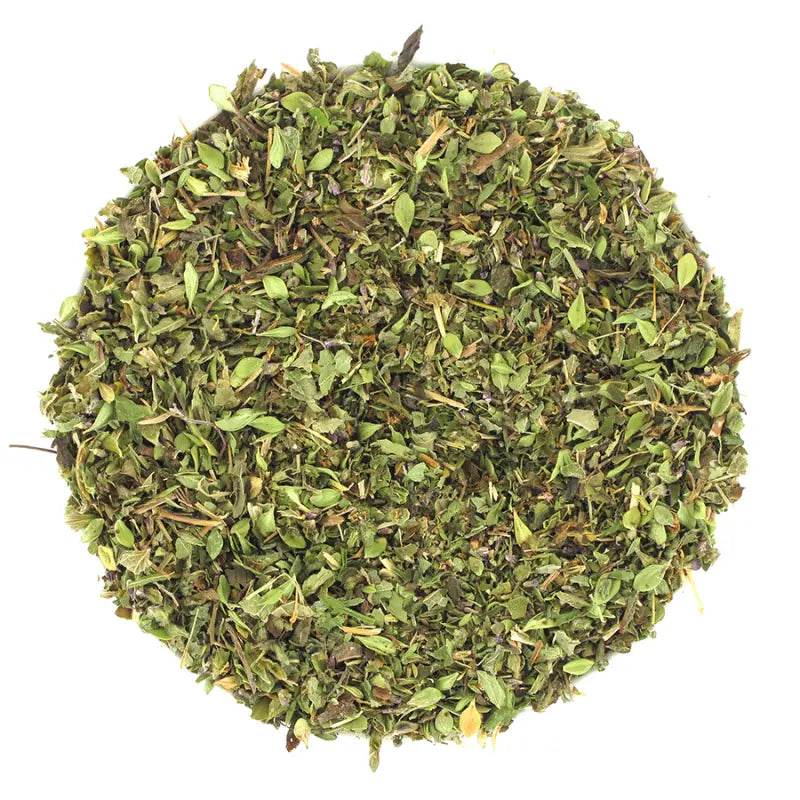 Thé Maître Zen Bio La P’tite Tasse – infusion apaisante 100 % bio à base de plantes relaxantes, présentée dans un emballage élégant aux tons naturels.