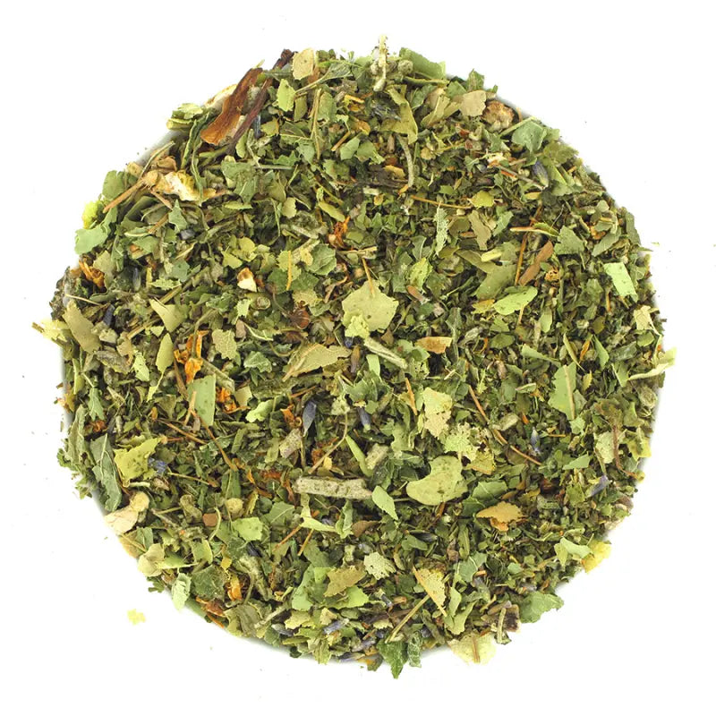 Infusion Somnus Bio La P’tite Tasse – mélange biologique apaisant à base de plantes pour favoriser un sommeil naturel et réparateur, présenté dans un packaging élégant et naturel.