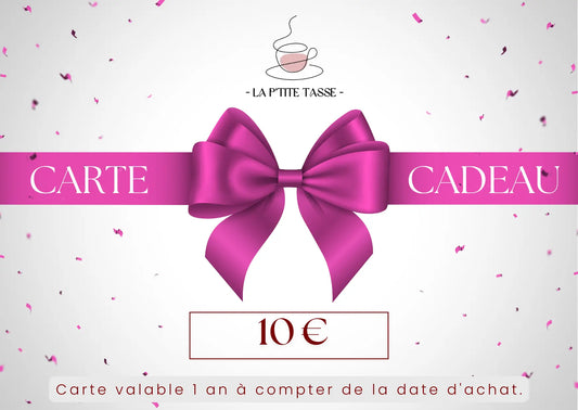 Carte Cadeau La P'tite Tasse