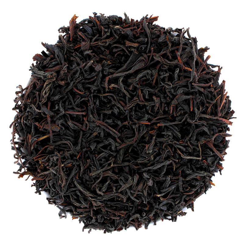 Thé noir Ceylan Blackwood OP Bio La P’tite Tasse – thé noir biologique de Ceylan, aux notes riches et corsées, idéal pour une dégustation authentique et pleine de caractère.