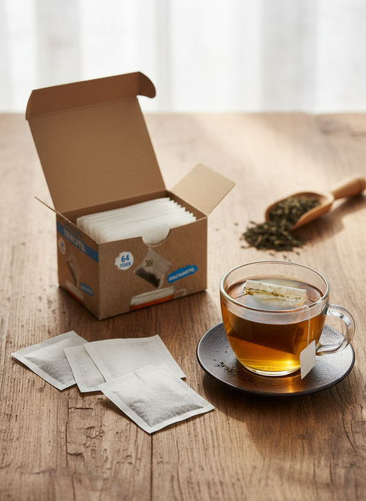 Mise en scène filtres rectangulaires avec infusion